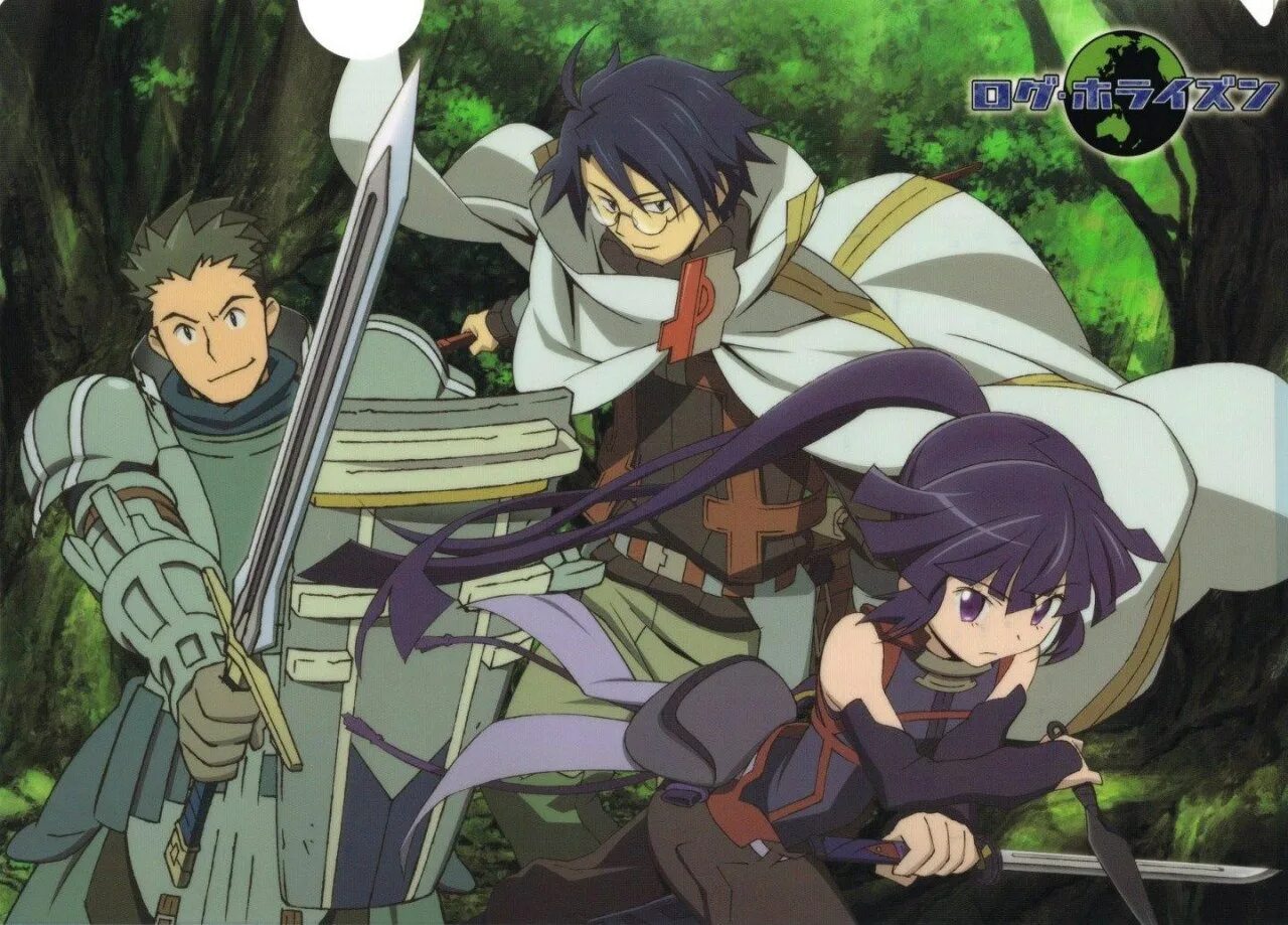 Логин горизонт 1. Широе лог горизонт. log horizon акацуки.