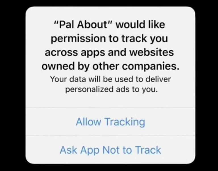 Apptrackingtransparency. Allow tracking