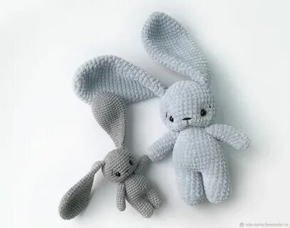 Игрушки амигуруми заяц