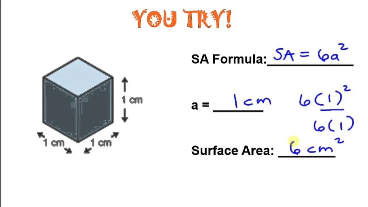 Cube area. Surface area of cube. area of cube formula. surface area formula. volume of cube formula.