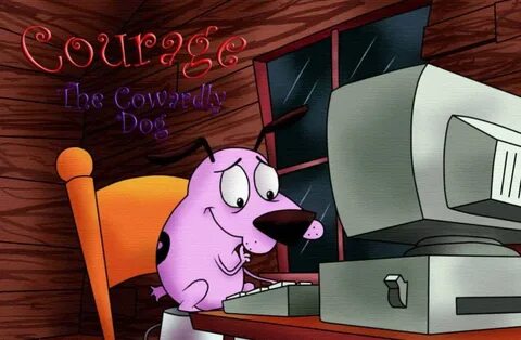Download Courage The Cowardly Dog Using PC Wallpaper | Wallpapers.com.