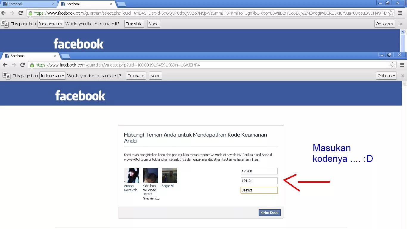 Fb fails. Fb fails