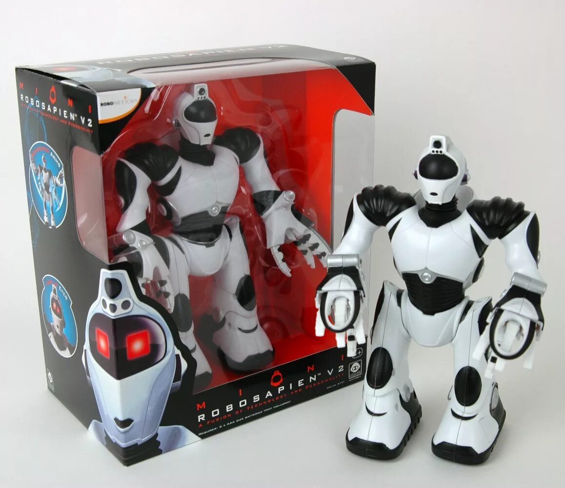 Робот WOWWEE Robosapien. Робот WOWWEE Mini Robosapien v2. Робот WOWWEE Robosapien 2. Интерактивная игрушка робот WOWWEE Mini Robosapien 8085.