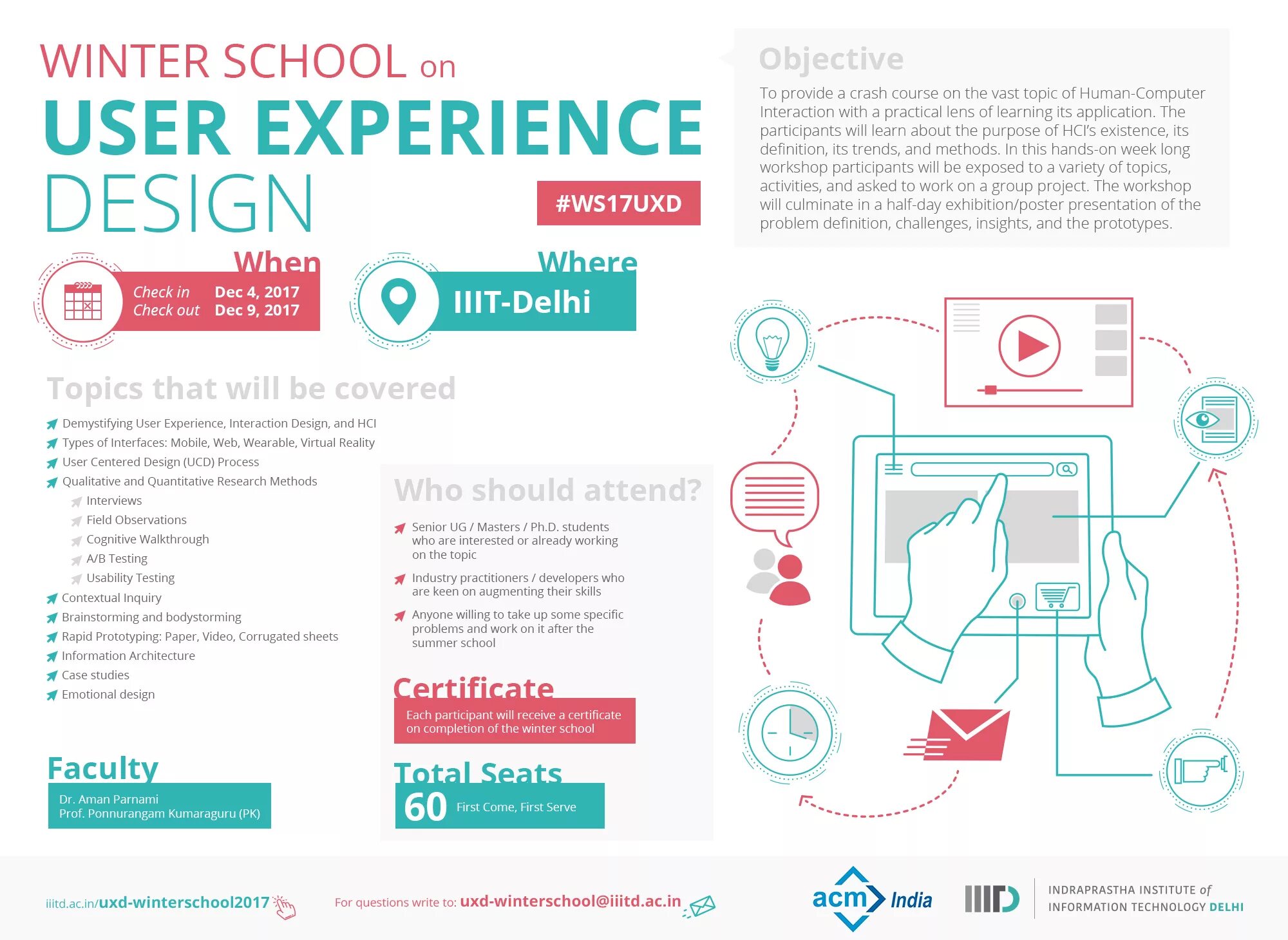 User experience program. User experience program