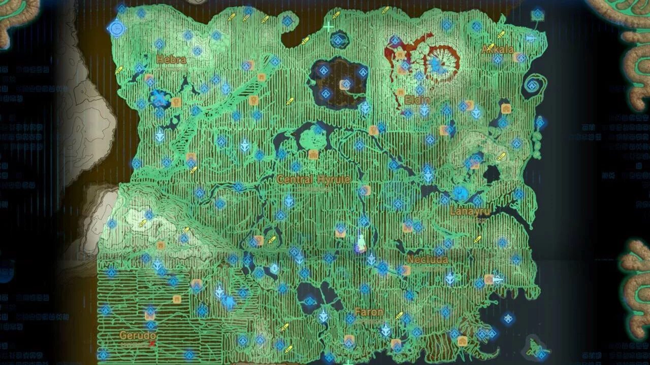 Maps wild. Zelda Breath of the Wild карта. The Legend of Zelda Breath of the Wild Map. Карта Зельда Breath of the Wild.