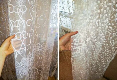 Тюль которую не надо гладить после стирки