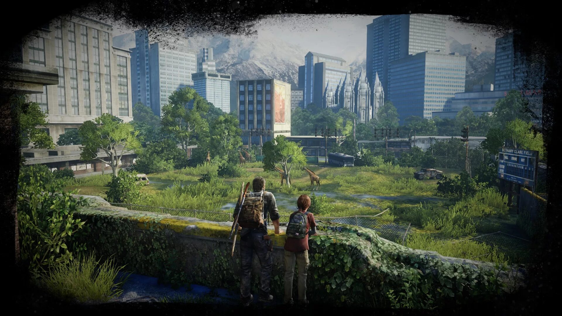 Town of us 3 3 2. The last of us локации. The last of us город заброшенный. Обои для рабочего стола вид города из last of fast 1.