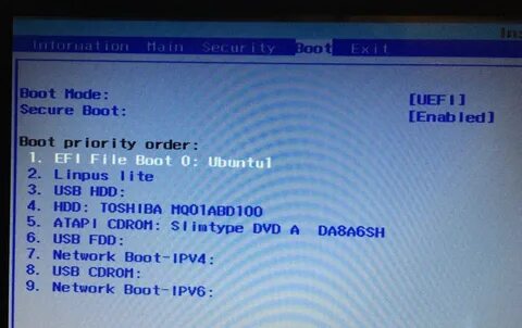 Обновление bios acer aspire
