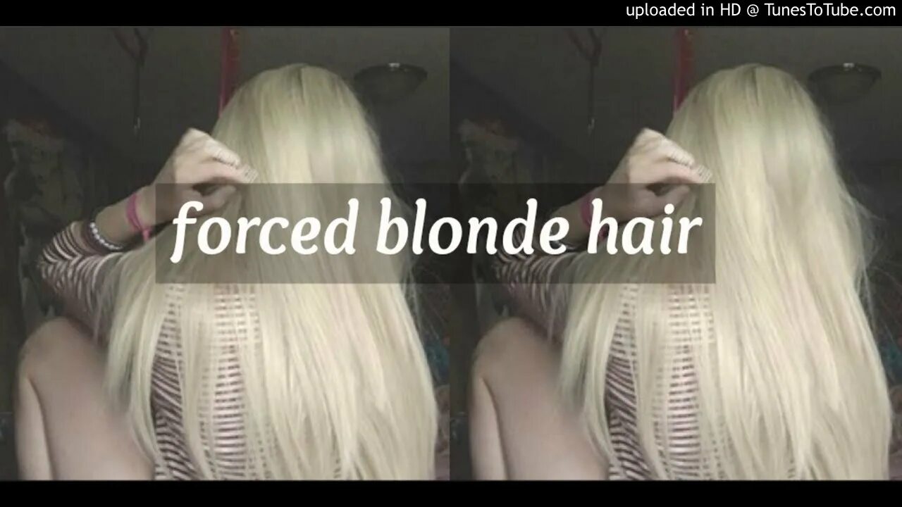 Force blonde. Светлые волосы Саблиминал.