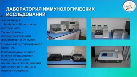 Типы лабораторий