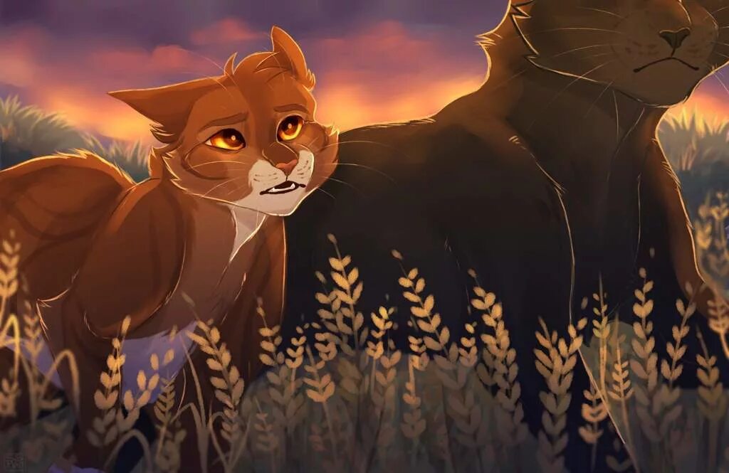 коты воители листвичка эстетика. эрин хантер коты воители сумерки. коты воители огнезвезд. коты воители закат слушать. закат арт животные.