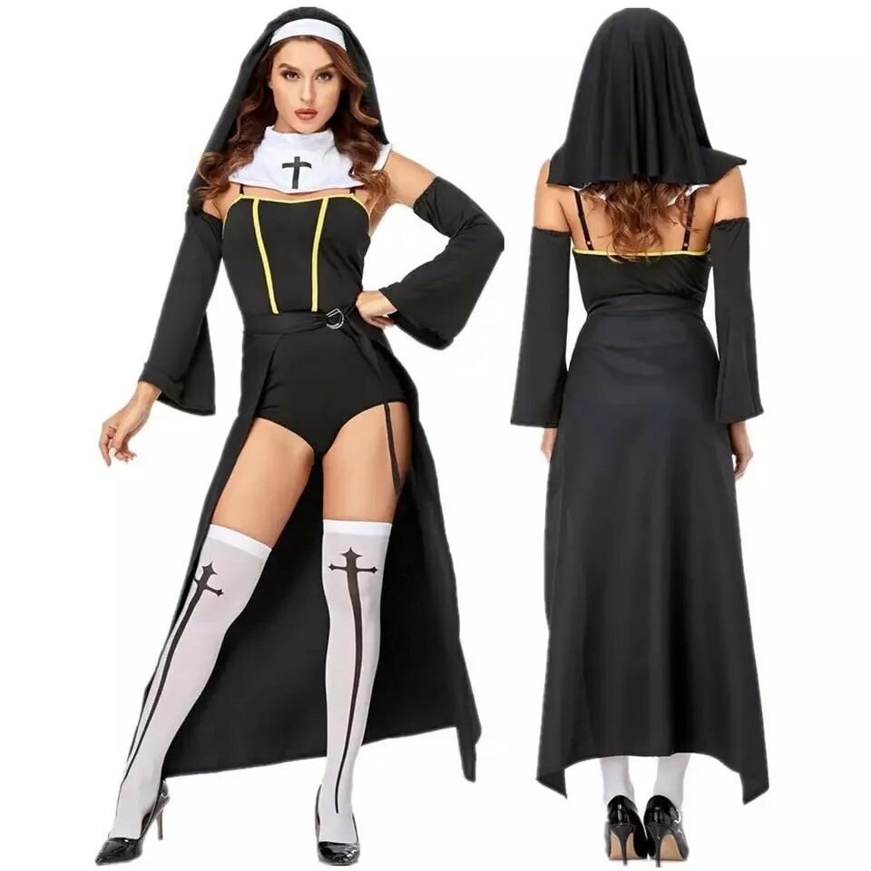 Костюм монашки (XL) 50-52. Мона костюм. Костюм церкви. Holy sister