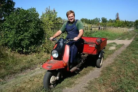 Сев мопед