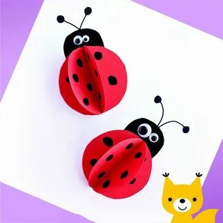 Аппликация коровка