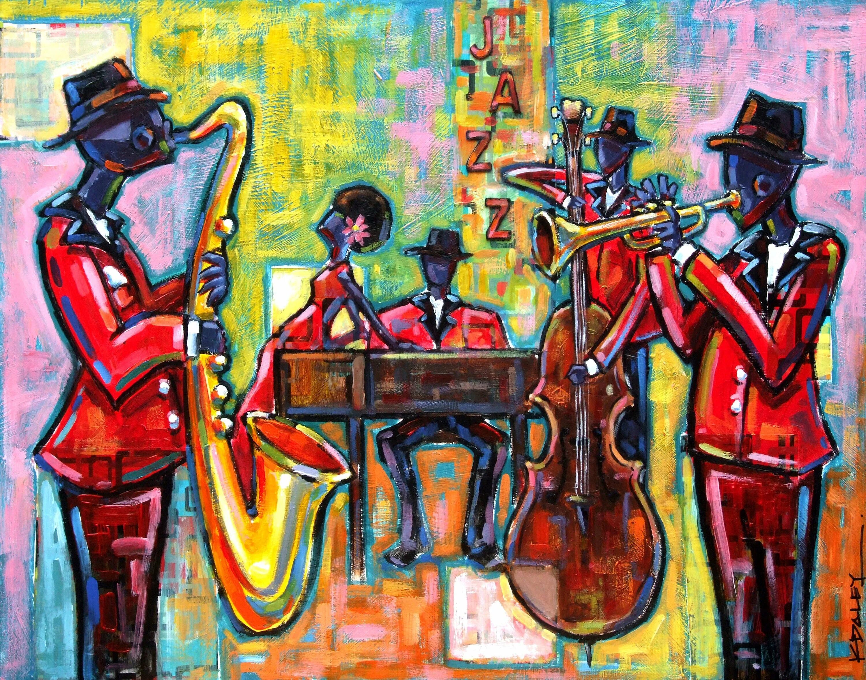 Jazz arts. Джаз бэнд. Jazz Band Art. Картина джаз бэнд. Jazz Band в живописи.