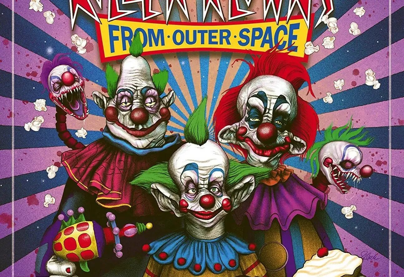 Killer Klowns from Outer Space 1988. Клоуны убийцы из космоса 2. Клоуны убийцы из космоса клоунессы. Killer klowns john massari