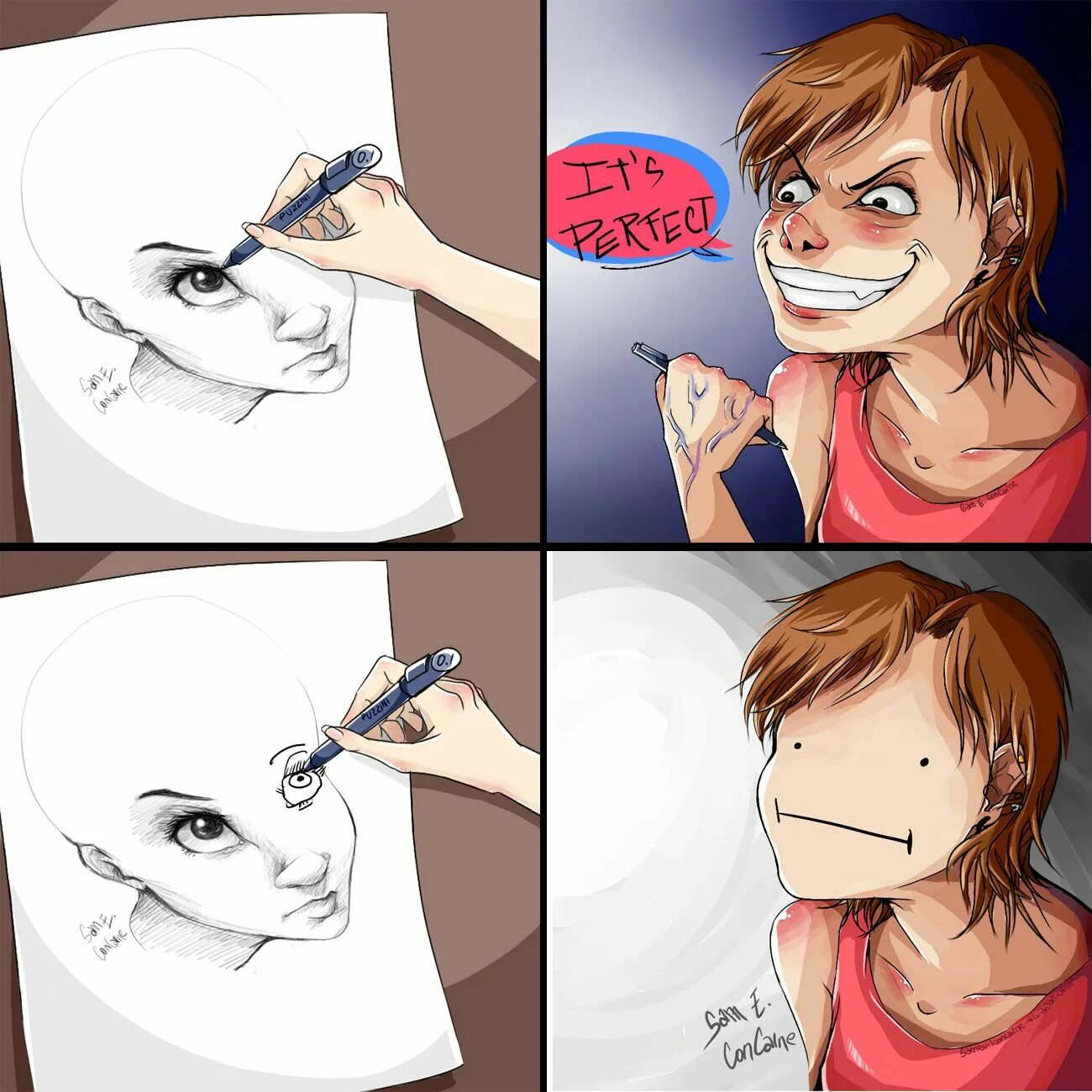A draw me like