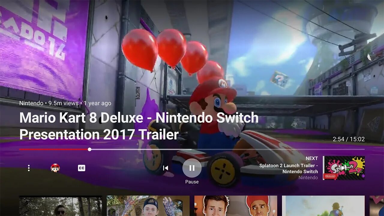 Nintendo switch приложения. Ютуб на Нинтендо Switch. Trailer Switch.