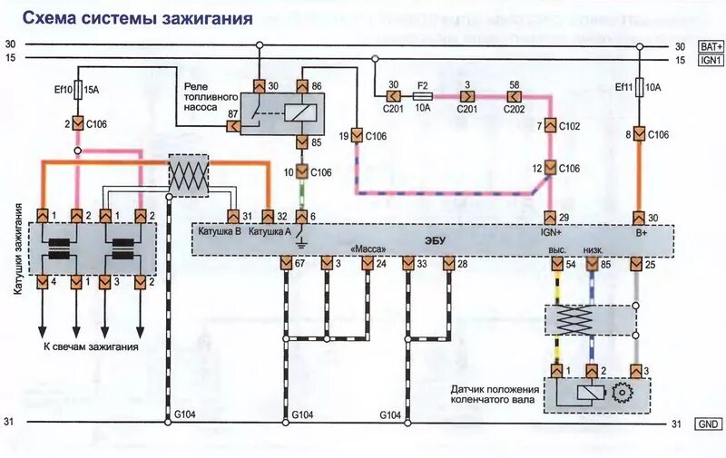 Установка кондиционера. Электрика. - Daewoo Nexia, 1,5 л, 2003 года электроника 