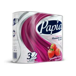 Туалетная бумага папия 3