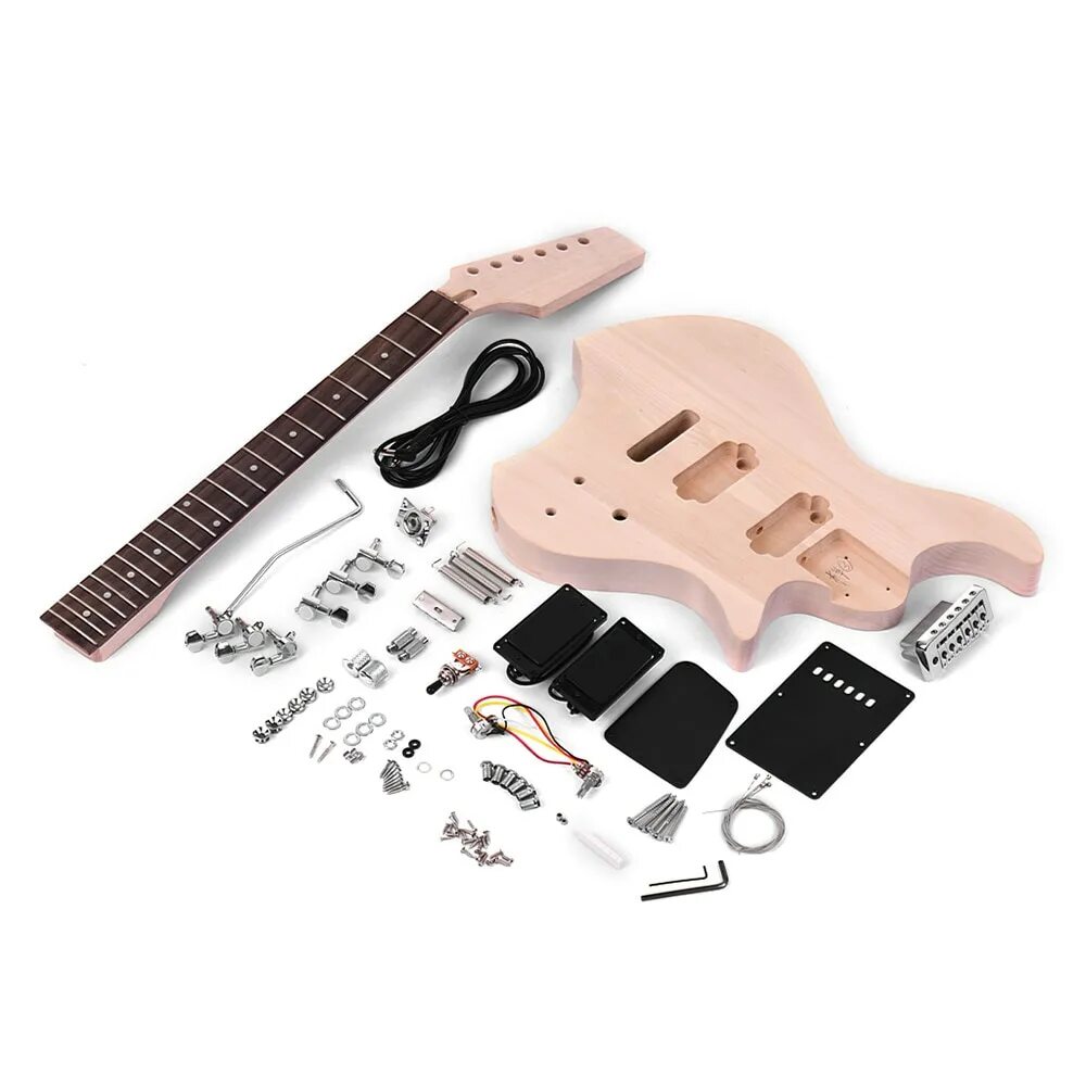 Muslady электрогитара. Кит набор электрогитары. DIY Guitar Kit. Электронная гитара Muslady. Купить набор гитара