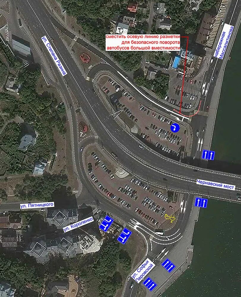 Поворот на мост по полосам. Развязка у Ленинградского моста. Мост выезд. Дорожные развязки Воронежа. Выезд на ленинский