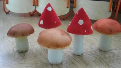 Сделать грибочки своими руками