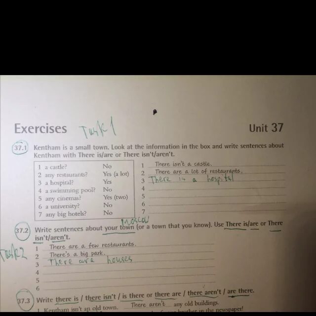 Yes there are no there aren t. Exercises ответы. Exercises Unit 37 ответы. Unit 37 exercises 37.1 ответы. Unit 85 exercises ответы 85.1.