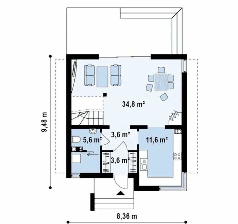 М. Проект дома 40 кв. Одноэтажный дом 40 м2 планировка. Проект дома 40 кв. Дом из бруса 50 кв м одноэтажный.