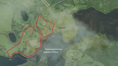Квадратный километр на карте