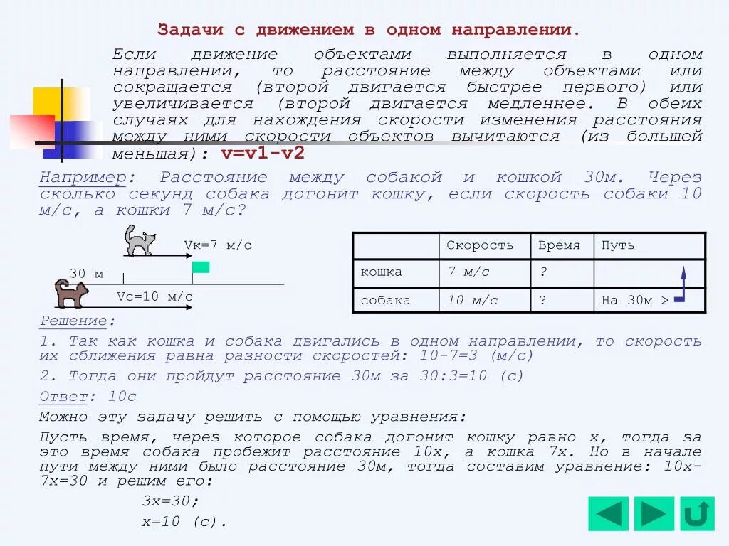 Задача через сколько минут догонит. Решение задач на движение. Задачи на скорость. Задачи на движение в одном направлении. Решение задач в одном направлении.