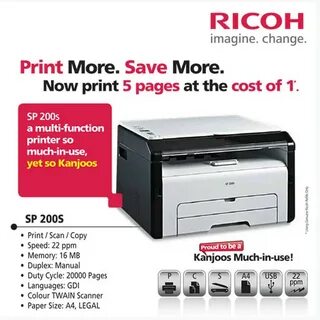 Драйвер для принтера ricoh