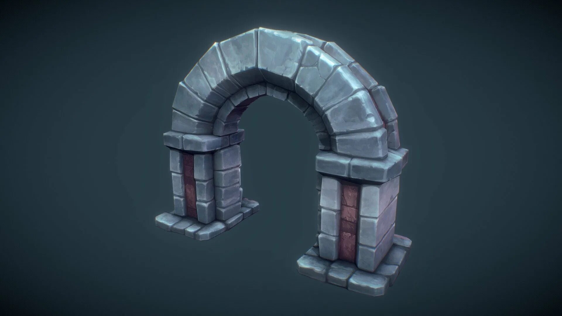 3д арка. 3d арка Низкополигональная. Арка подземелье. Каменная арка 3d. Моделирование арка.