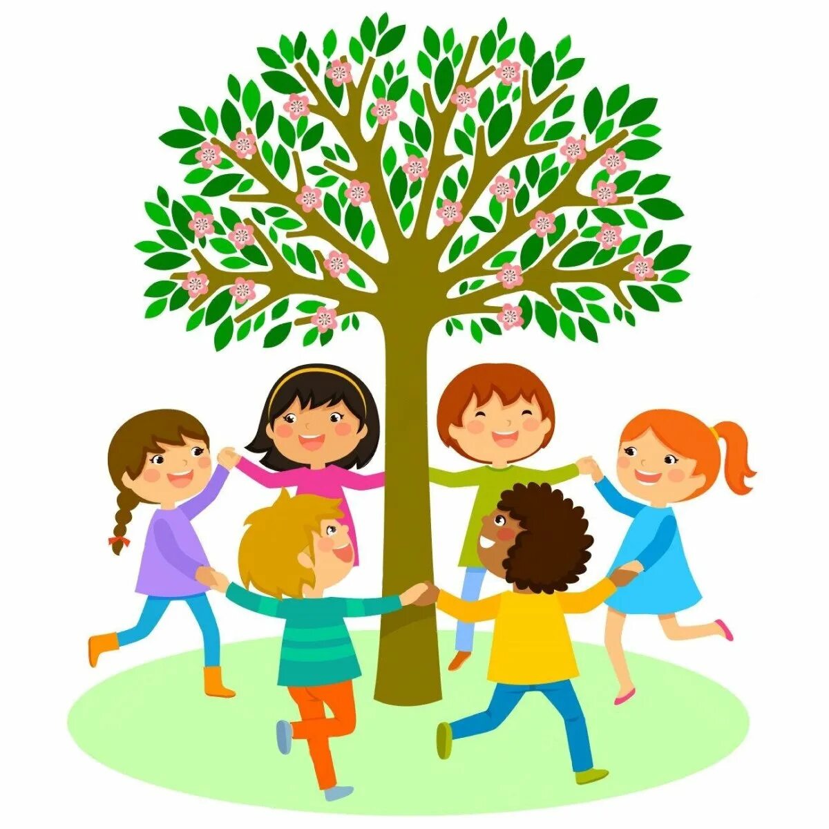 Посади дерево дружбы. Хоровод вокруг дерева. Дети вокруг дерева. Дерево для детей. Дерево дружбы на прозрачном фоне.