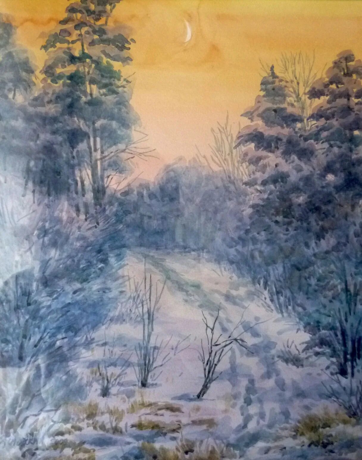 1908-1914. М. Зимний сон (зима). А. Сочинение про зиму.