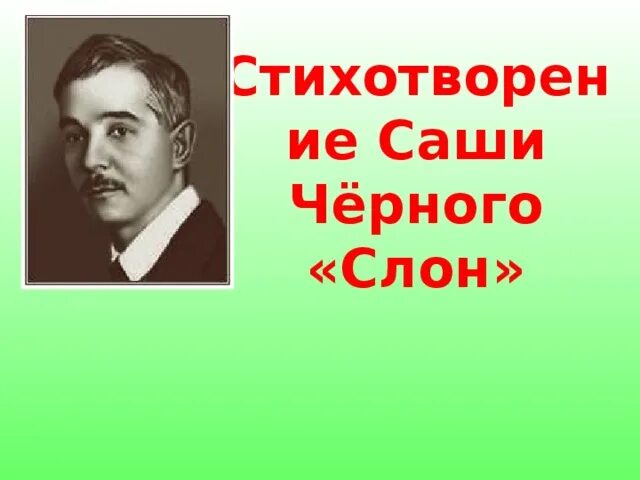 Саша черный. Саша черный презентация. Саша черный слон. Стихотворение слон Саша черный. Саша черный главные герои