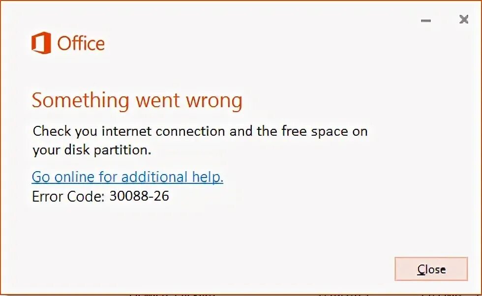 Microsoft Error code 30088-45. Error code: 30088-1021 (0). Приложение check Office что это. Error wrong code