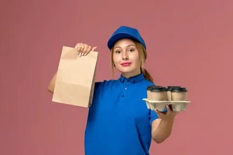 День курьера блогерша оприходовала