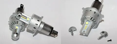 Светодиодная лампа h4 ближний дальний для автомобиля
