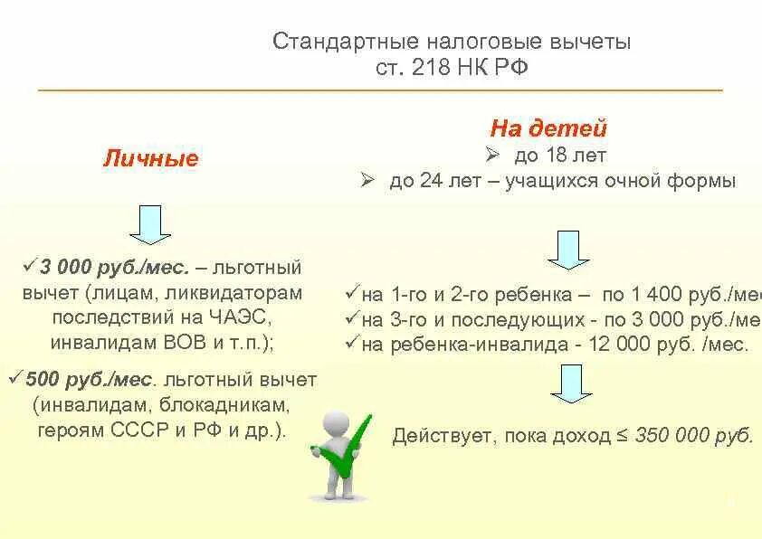 Стандартные вычеты инвалиды. 218 нк рф стандартные налоговые вычеты на детей. пп.4 п.1 ст 218 налогового кодекса рф стандартный вычет на детей. пп 4 п 1 ст 218 нк рф стандартный налоговый вычет на детей 2025. ст 218 нк рф стандартные вычеты в 2025 году.