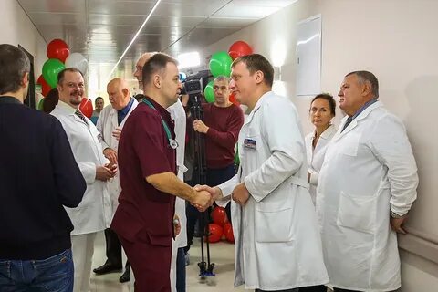 Открытие областной больницы