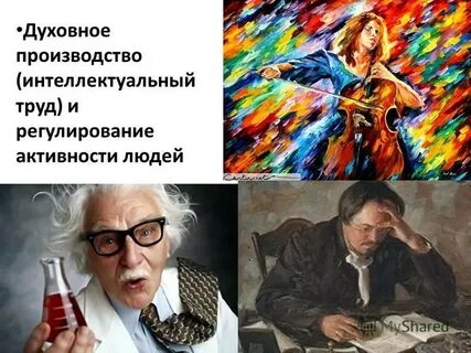 Духовное производство это