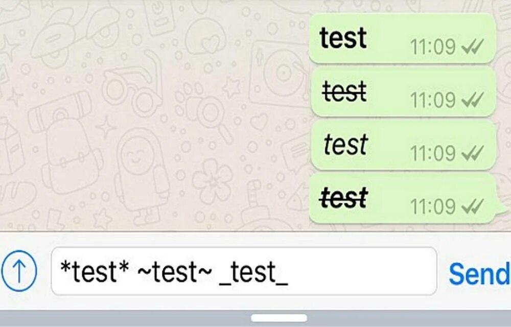 Шрифты в тг с помощью символов