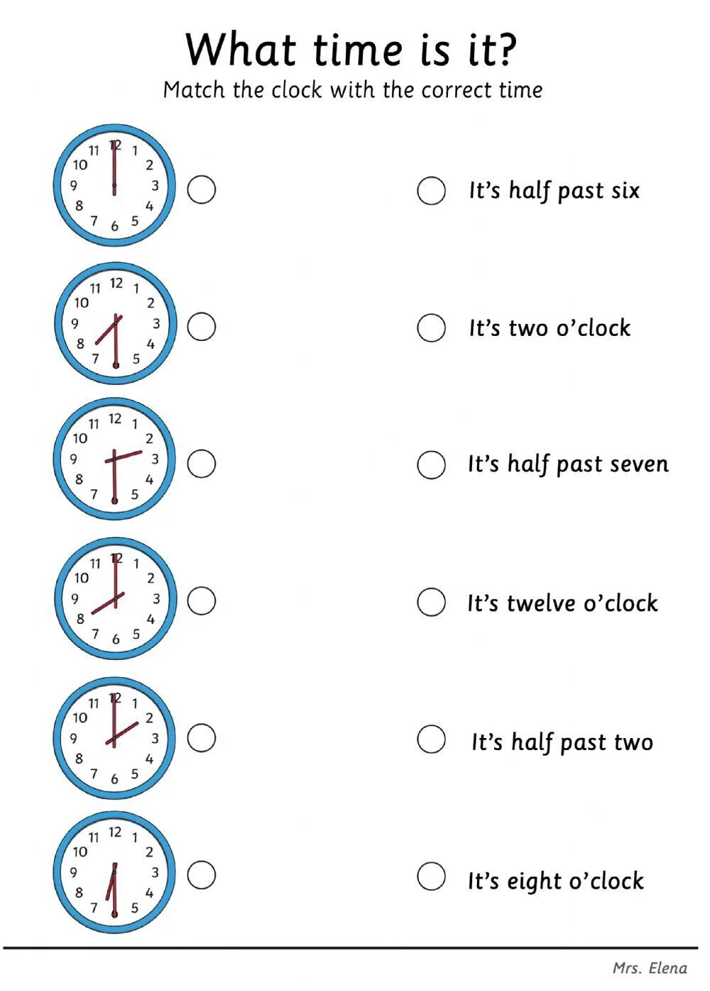 Is that the time