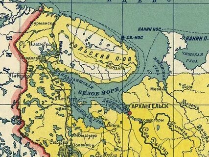 Где находится кольский