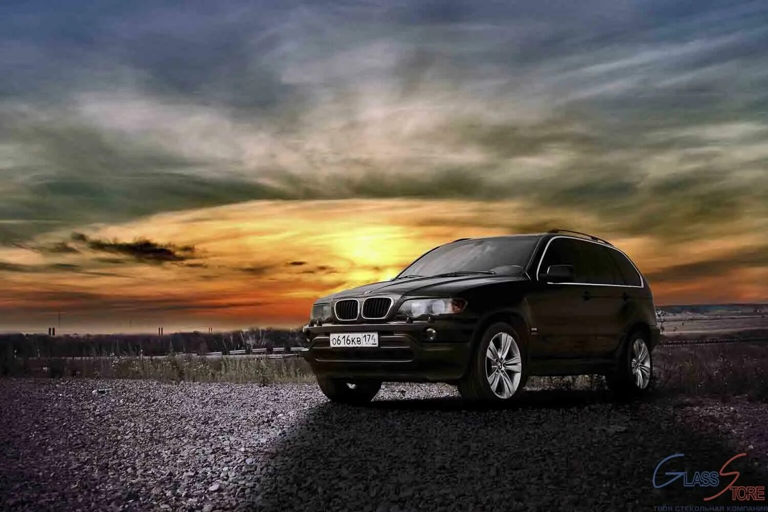 BMW X5 (E70) Замена линз, покраска масок фар, детейлинг - Студия Авто Света Rowl