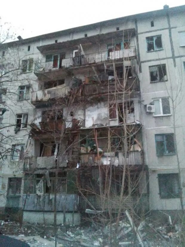 Обстрел авдеевки