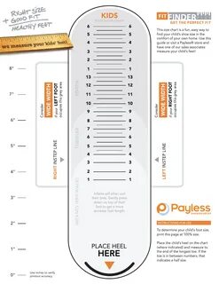 Foot sizes