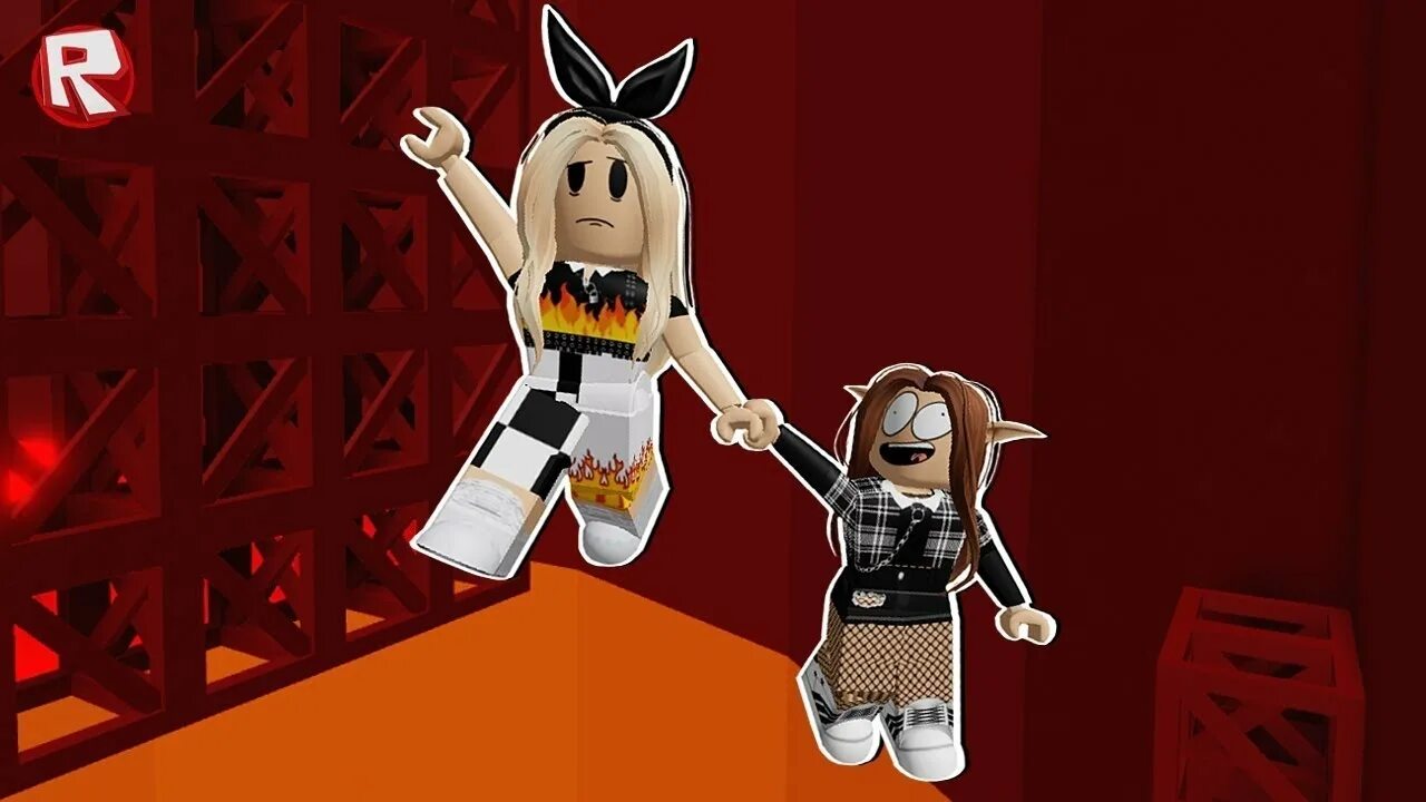 Собачка играет в roblox
