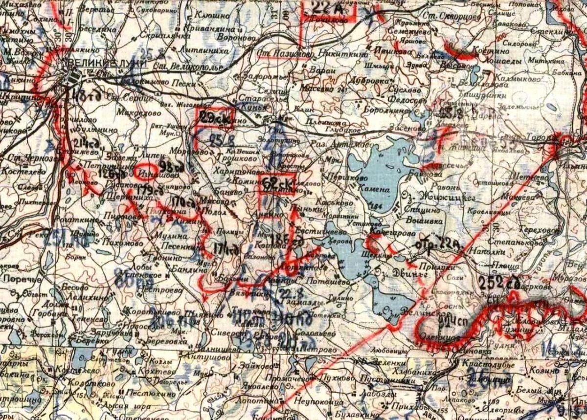 Книга район в годы войны. Военная карта 1941 года Смоленск. Карта Великие Луки 1941 года. Карта Старая Военная 1941 года. Карта боевых действий Великие Луки.